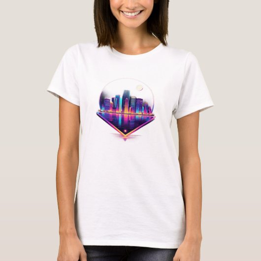 Urban Reflections T-shirt voor dames (Voorkant)