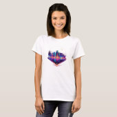 Urban Reflections T-shirt voor dames (Voorkant volledig)