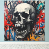 Urban Requiem Canvas Afdruk (Insitu (Houten vloer))