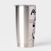 Urban Retro Headphone Vibe Illustration Geïsoleerde Drinkbeker (Rechts)