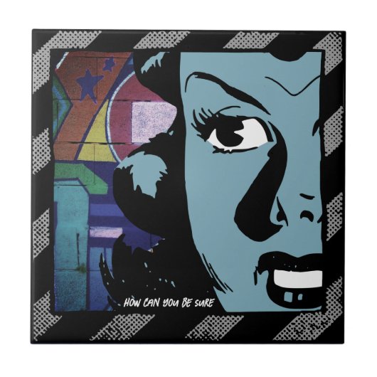 Urban Retro Revival: Hoe weet je dat zeker? Tegeltje (Voorkant)