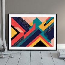 Urban Rhythm: Bold Arrow Geometrie