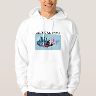 🎶 Urban Rhythm: DJ in het hart van de stad 🌆🎧 Hoodie