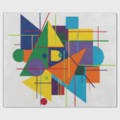 Urban Rhythm/Geometric design Cadeaupapier (Vlak)