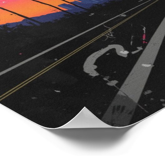 Urban Rhythms: Los Angeles in beweging Poster (Hoek)