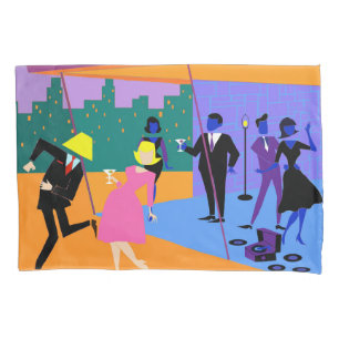 Urban Rooftop Party Pillowcase Kussensloop