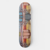 Urban Rustic Cityscape Secret Keeper 2 Skateboard (Voorkant)