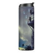 Urban Rustic Cityscape Vagabond Thermosbeker (Gedraaid links)