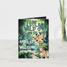 Urban Safari: Chic Baby shower