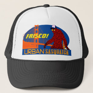 Urban Sasquatch - San Francisco - FRISCO! Trucker Pet