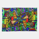 Urban Scene Kitchen Towel Theedoek (Horizontaal)