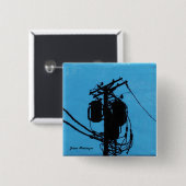 Urban Sentinel Square Button (Voorkant /achterkant)