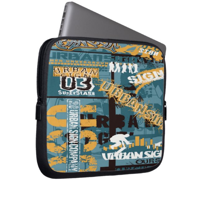 Urban Sign Electronics Bag Laptop Sleeve (Voorkant Rechts)