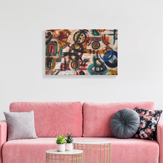 Urban Signs Canvas Afdruk (Insitu (Woonkamer))