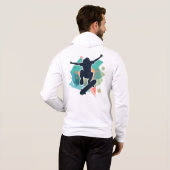 Urban Skate Silhouette Hoodie (Achterkant volledig)