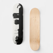Urban Skateboard - Bold Zwart & Wit Kunst (Voorkant)