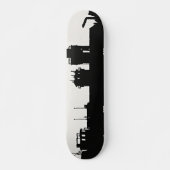 Urban Skateboard - Bold Zwart & Wit Kunst (Voorkant)