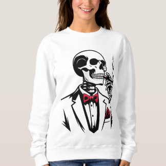 Urban Skeleton Boss with Cigar T-Shirt