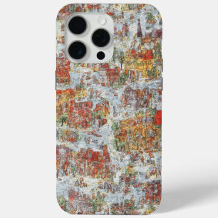 Urban Sketch Art Mobile Hoesje