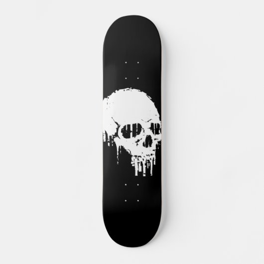 Urban Skull Persoonlijk Skateboard (Voorkant)