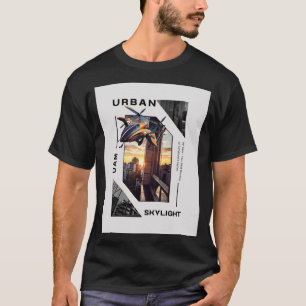 Urban Skylight voor Air Taxi AAM UAM VTOL EVTOL T-shirt
