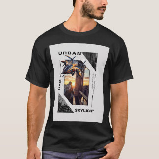 Urban Skylight voor Air Taxi AAM UAM VTOL EVTOL T-shirt