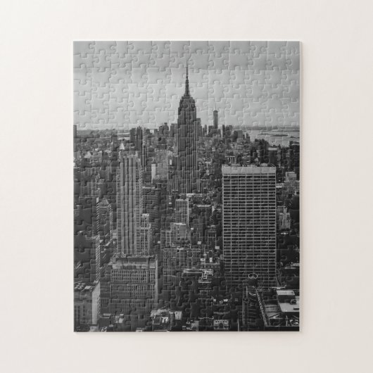 Urban Skyline | Downtown Manhattan New York Legpuzzel (Verticaal)