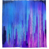 Urban Skyline Gradient Douchegordijn (Voorkant)