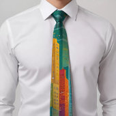 Urban Skyscraper Stropdas