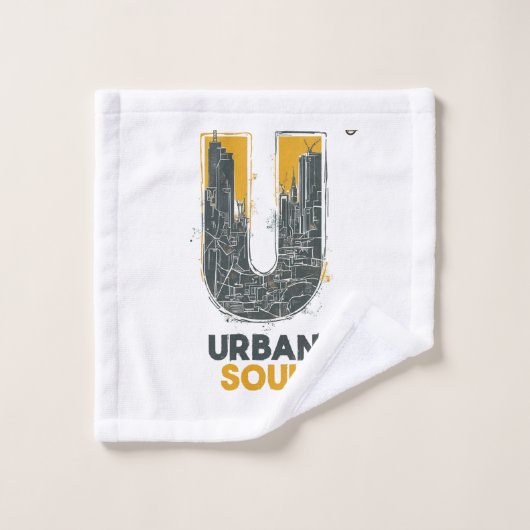 Urban Soul City Bad Handdoek (Wasdoekje)