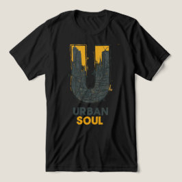 Urban Soul City Gezondheid en Wellness Tri-Blend Shirt