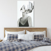 Urban Soul Fragments Canvas Afdruk (Insitu (Slaapkamer))