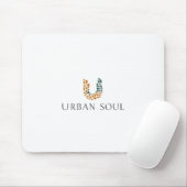 Urban Soul Minimalist Gezondheid en Welzijn Muismat (Met muis)