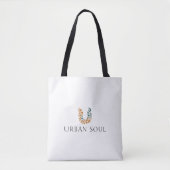 Urban Soul Minimalist Gezondheid en Welzijn Tote Bag (Voorkant)