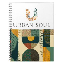 Urban Soul Minimalistische Gezondheid en Welzijn Notitieboek