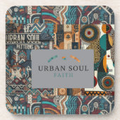 Urban Soul Patterns Bier Onderzetter (Voorkant)