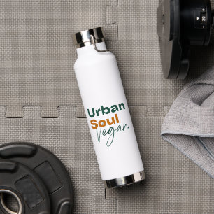 Urban Soul Vegan Minimalistische Gezondheid en Wel Waterfles