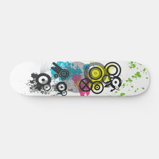 Urban Splat Skateboard (Horizontaal)