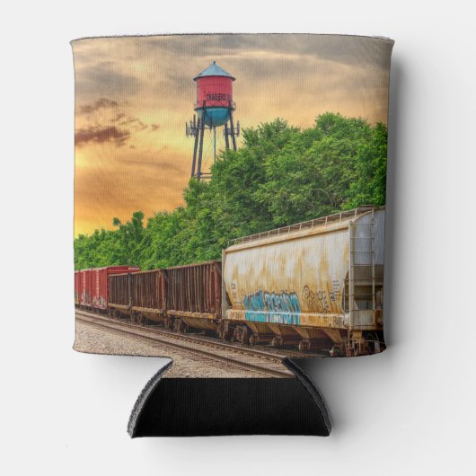 Urban Steam Punk Sunset Koelbox Blikjeskoeler (Voorkant)