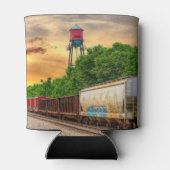 Urban Steam Punk Sunset Koelbox Blikjeskoeler (Achterkant)