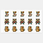 Urban Stitch Trio — Sticker Pack (Vel)