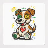Urban Stitch Trio — Sticker Set (Design 1)