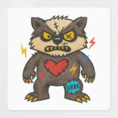 Urban Stitch Trio — Sticker Set (Design 2)