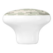 Urban Storm Digitale Camo Camouflage Keramische Knop (Zijkant)