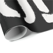 Urban street art break the rules stencil graffiti cadeaupapier (Rol Hoek)