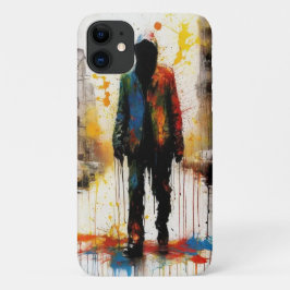 Urban Street Art Druppelschilderij Case-Mate iPhone Case