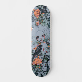 Urban Street Art Geïnspireerd Gothic Girly Girl Persoonlijk Skateboard