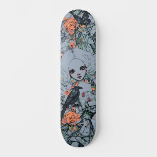 Urban Street Art Geïnspireerd Gothic Girly Girl Persoonlijk Skateboard