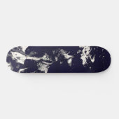Urban Street Art Geïnspireerd Grijze Wolf Howling Persoonlijk Skateboard (Horizontaal)