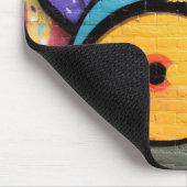 Urban Street Art-Graffiti Muismat (Hoek)